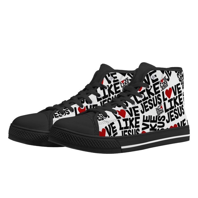 Men's High Top Canvas Shoes