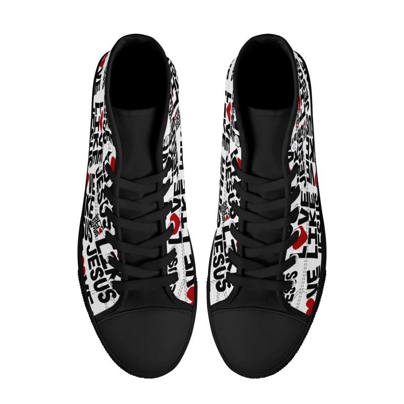 Men's High Top Canvas Shoes - Image 11