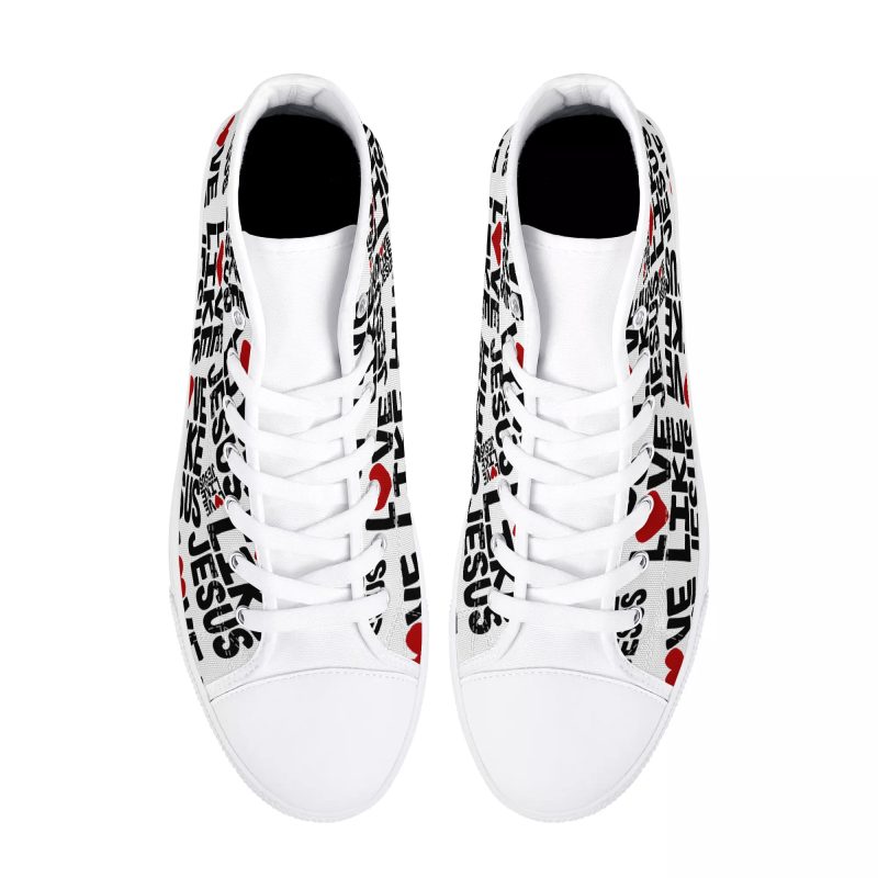 Men's High Top Canvas Shoes - Image 12
