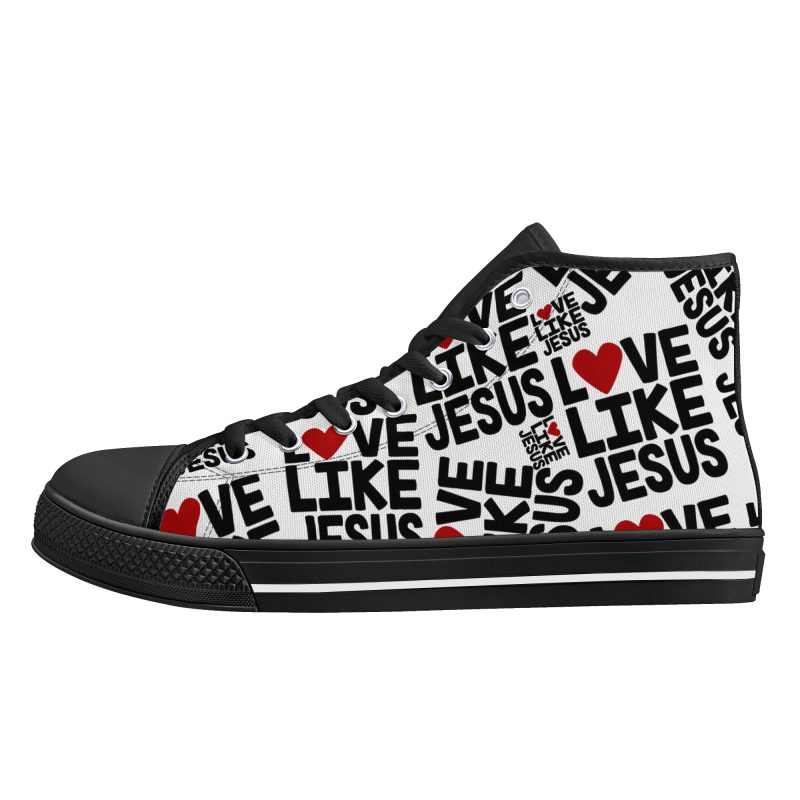 Men's High Top Canvas Shoes - Image 3