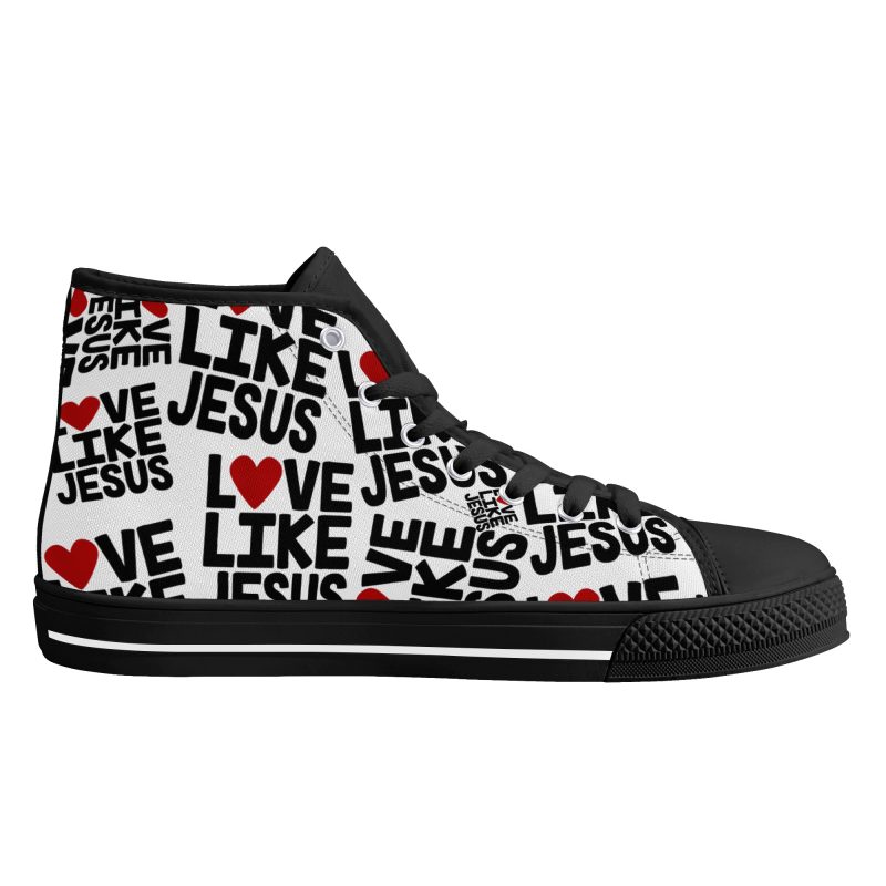 Men's High Top Canvas Shoes - Image 5