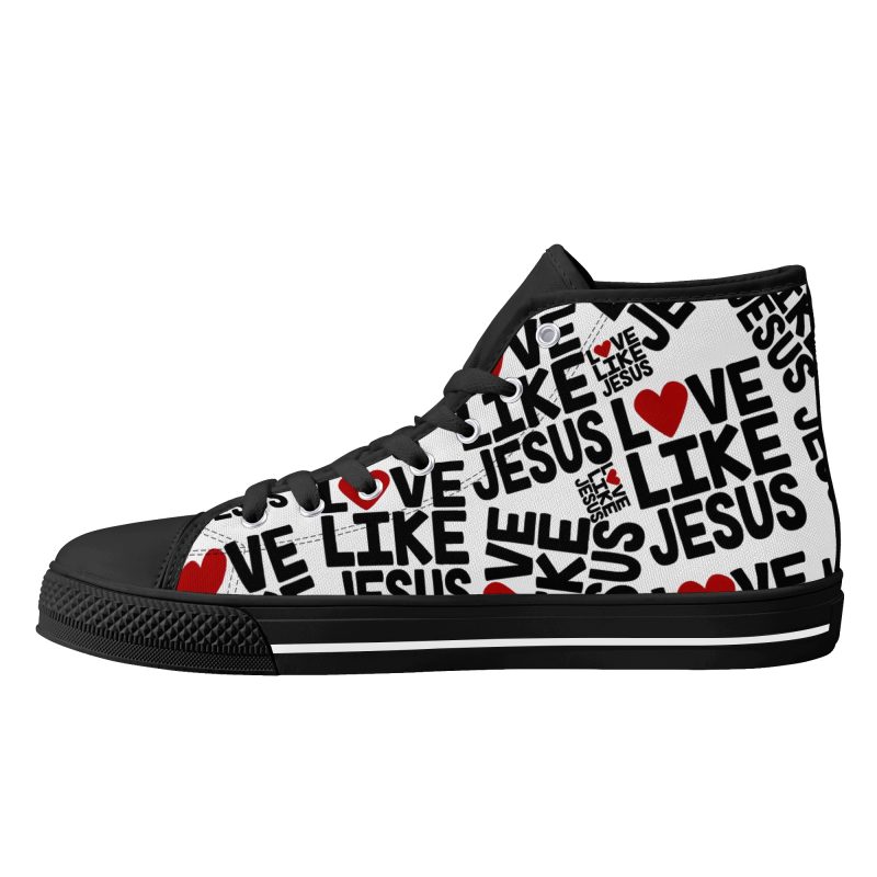 Men's High Top Canvas Shoes - Image 7