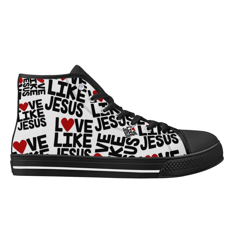 Men's High Top Canvas Shoes - Image 9