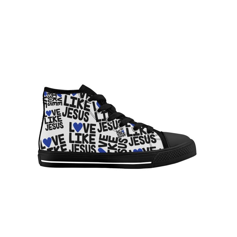 Kid's High Top Canvas Shoes - Image 14