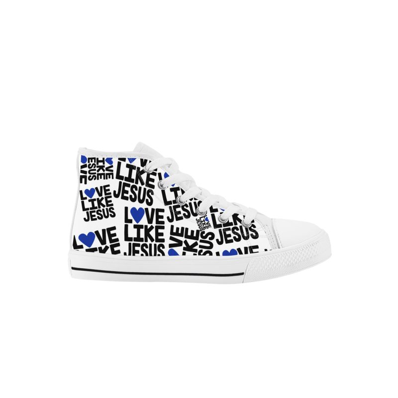 Kid's High Top Canvas Shoes - Image 8