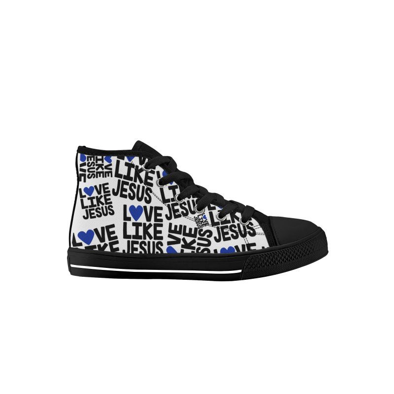 Kid's High Top Canvas Shoes - Image 16