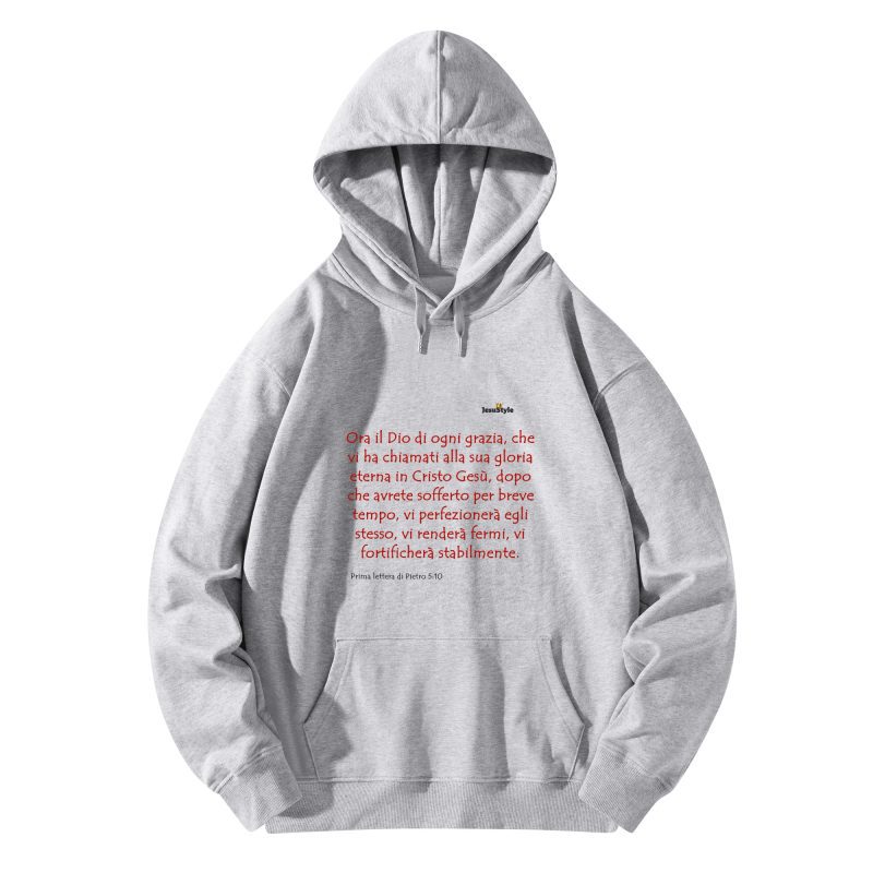 Front & Back Printing Adult Cotton Hoodie - Image 13