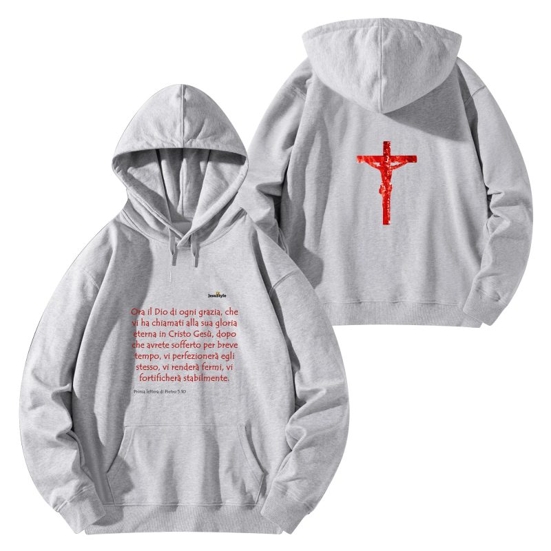Front & Back Printing Adult Cotton Hoodie - Image 8