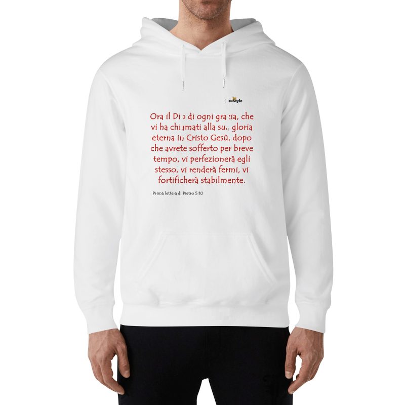Front & Back Printing Adult Cotton Hoodie - Image 2