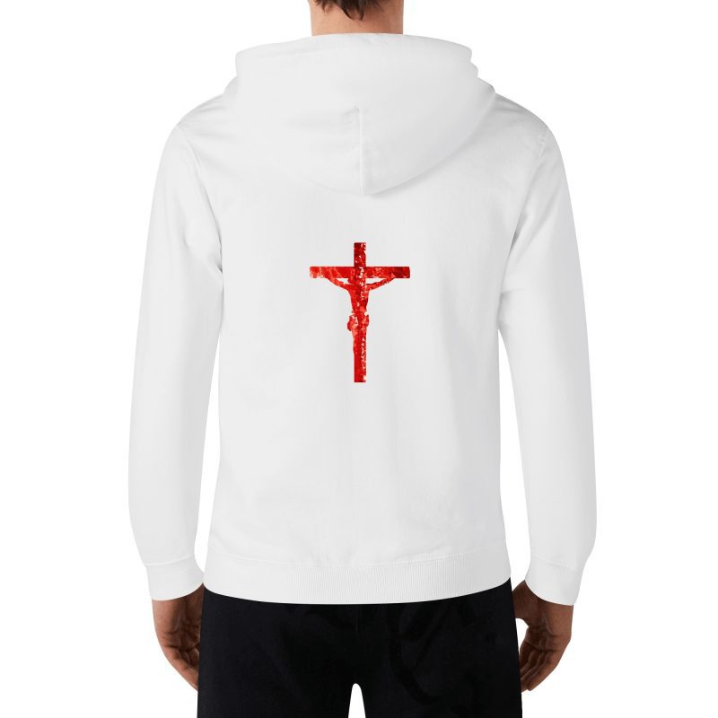 Front & Back Printing Adult Cotton Hoodie - Image 3
