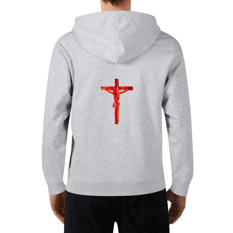 Front & Back Printing Adult Cotton Hoodie - Image 10