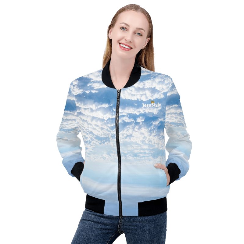 Women's Bomber Jacket - Image 3