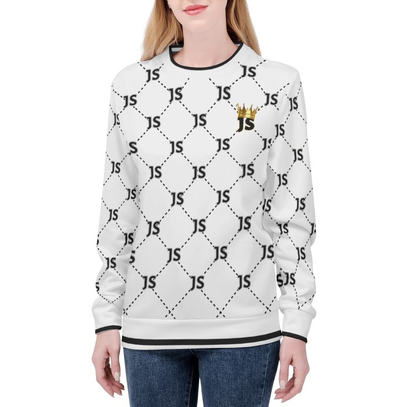 Women's All Over Print Sweater - Image 3