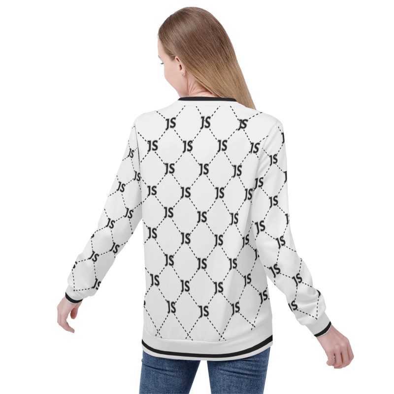 Women's All Over Print Sweater - Image 6