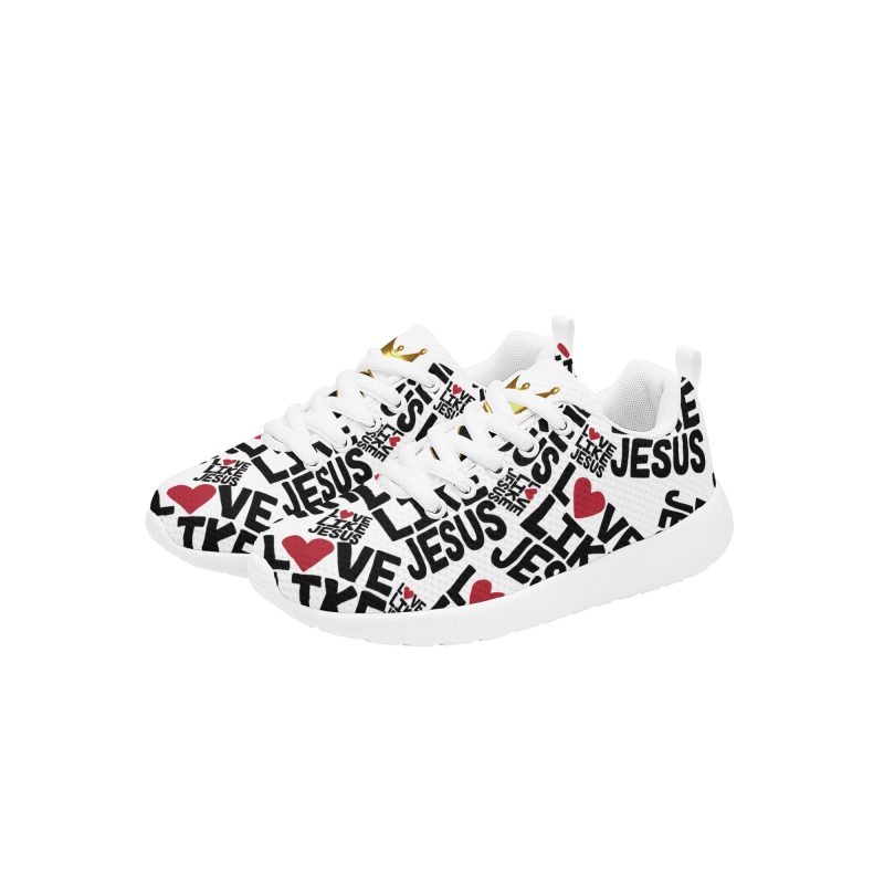 Kid's Lace Up Athletic Shoes