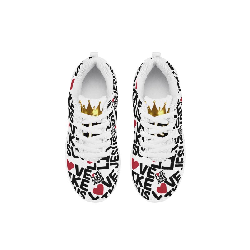 Kid's Lace Up Athletic Shoes - Image 6