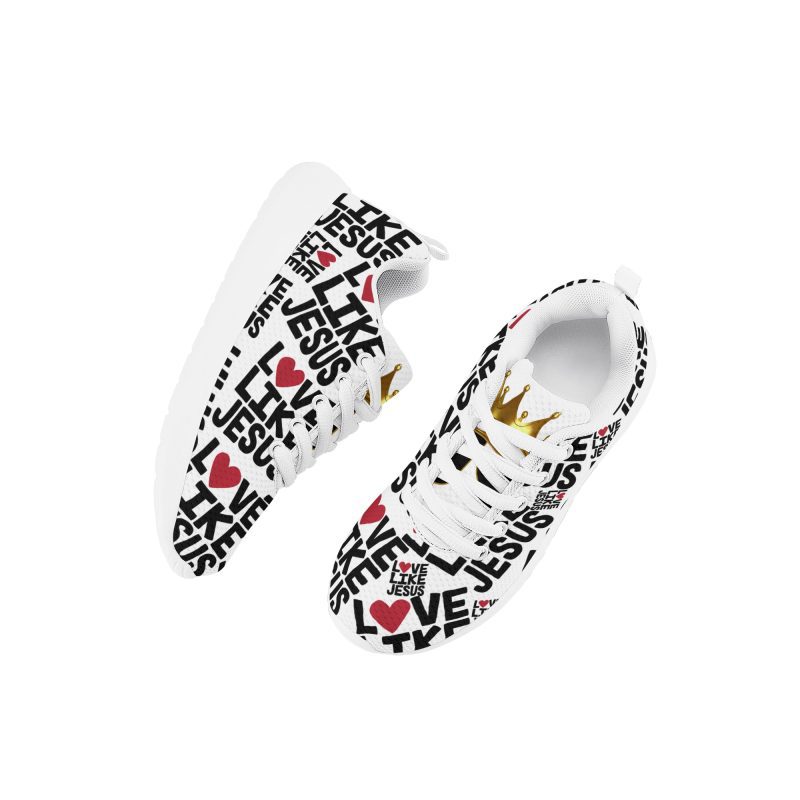 Kid's Lace Up Athletic Shoes - Image 9