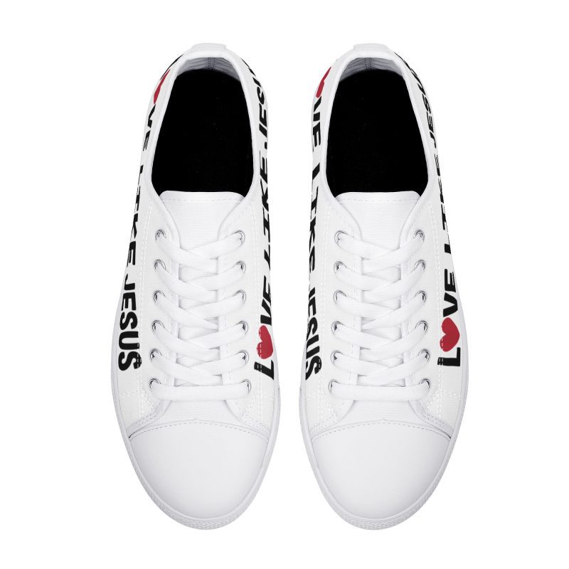 Men's Low Top Canvas Shoes - Image 6