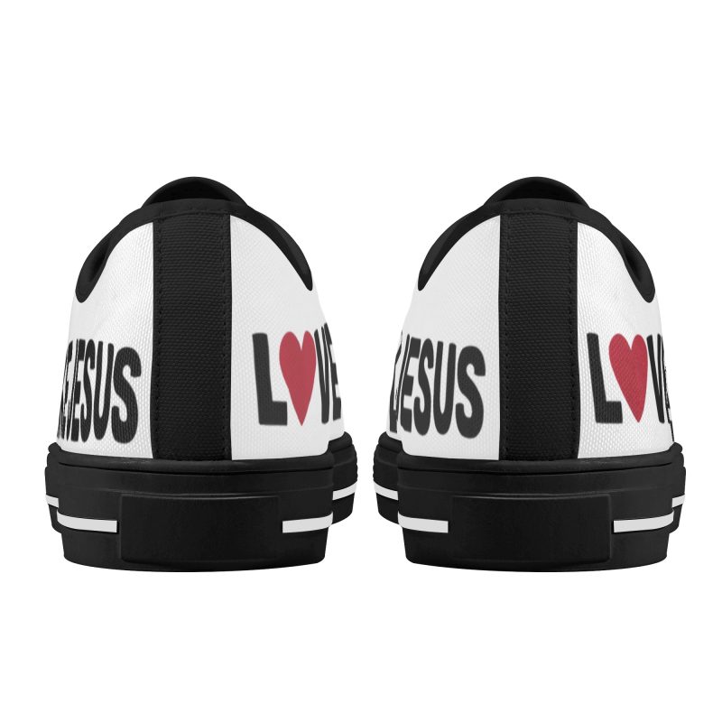 Men's Low Top Canvas Shoes - Image 16