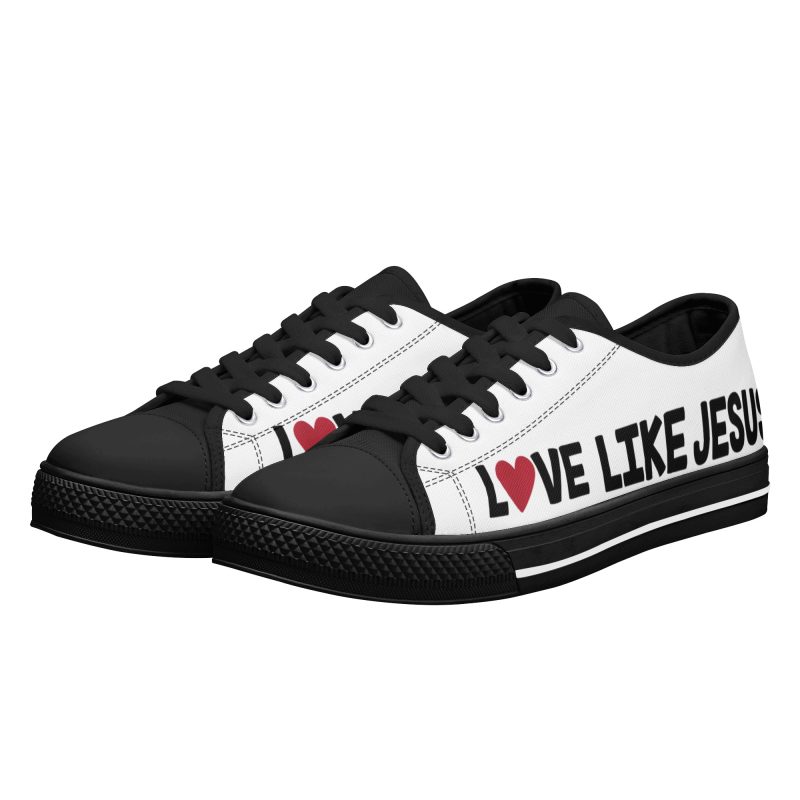 Men's Low Top Canvas Shoes - Image 17