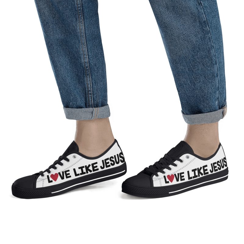 Men's Low Top Canvas Shoes - Image 18