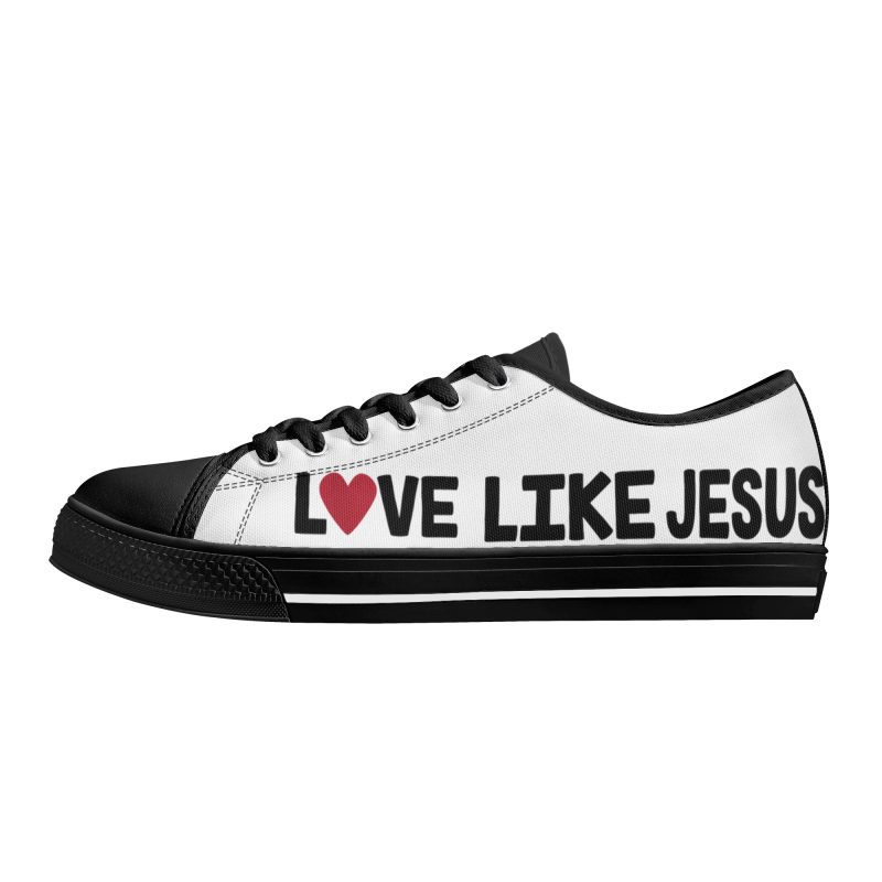 Men's Low Top Canvas Shoes - Image 11