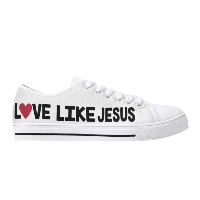 Men's Low Top Canvas Shoes - Image 5