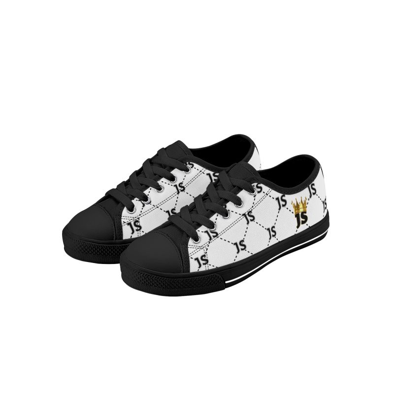 Kid's Low Top Canvas Shoes - Image 10