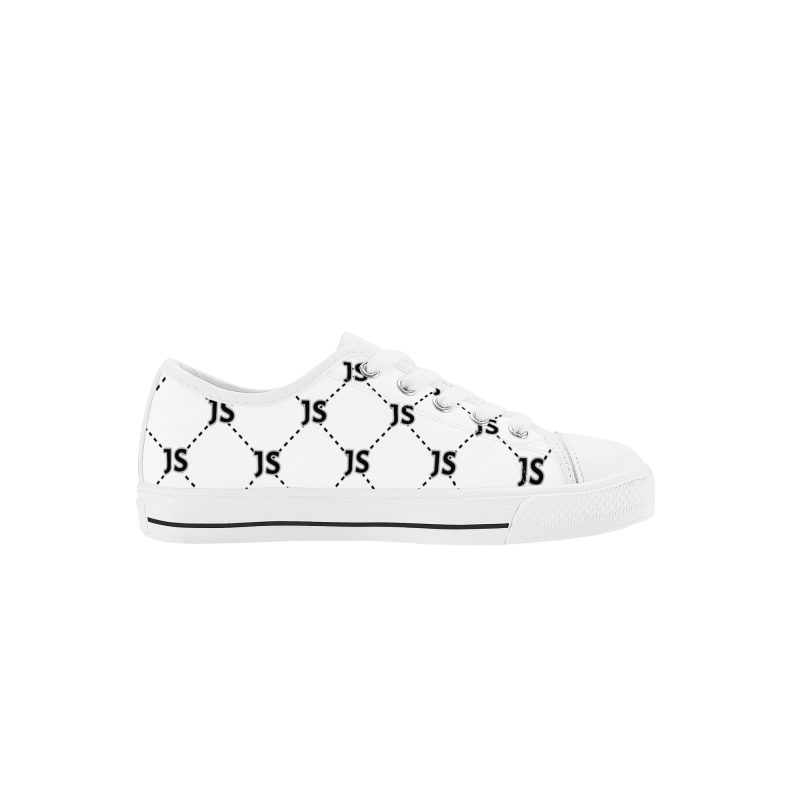 Kid's Low Top Canvas Shoes - Image 5