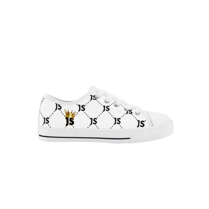 Kid's Low Top Canvas Shoes - Image 7