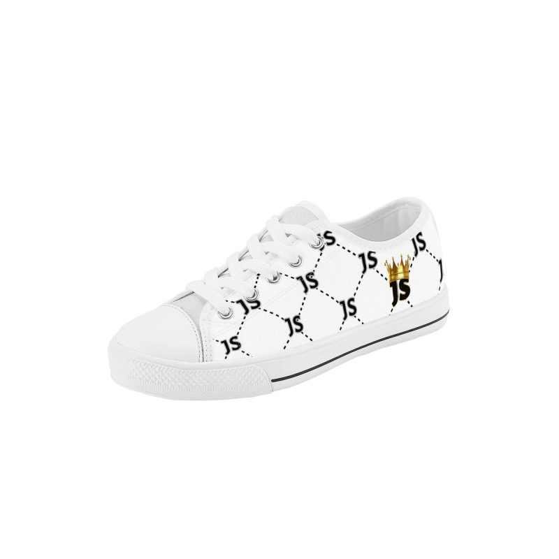 Kid's Low Top Canvas Shoes - Image 9