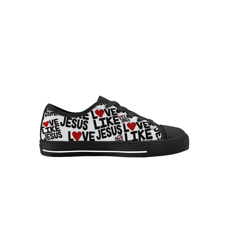 Kid's Low Top Canvas Shoes - Image 14