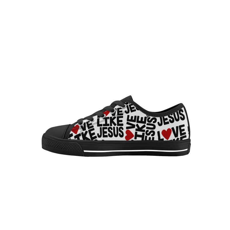 Kid's Low Top Canvas Shoes - Image 15