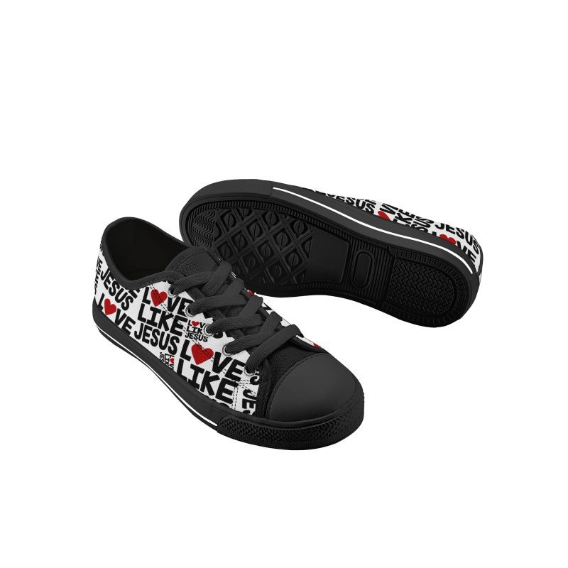 Kid's Low Top Canvas Shoes - Image 11