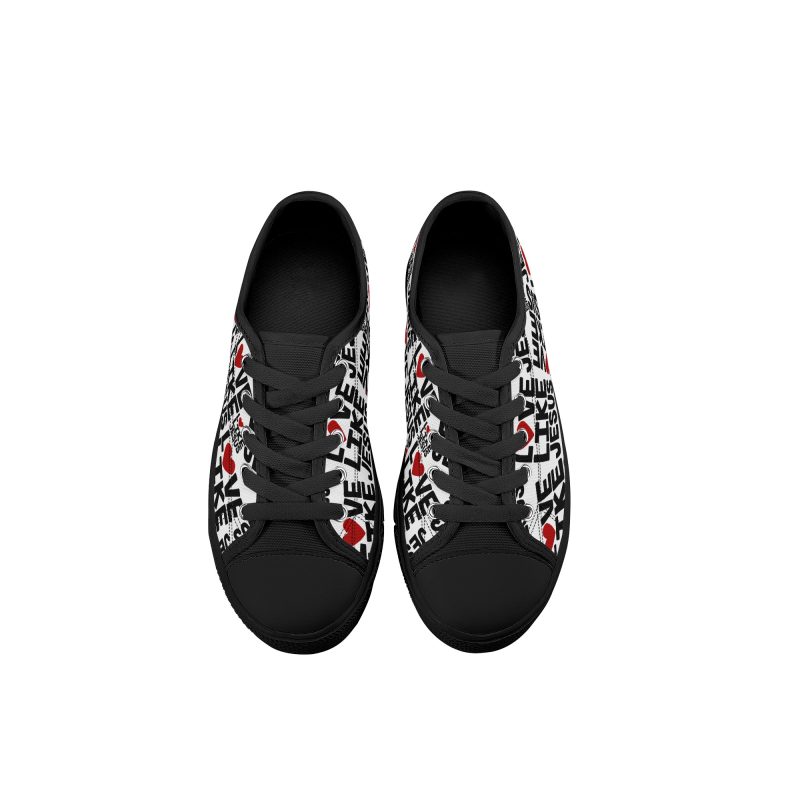 Kid's Low Top Canvas Shoes - Image 12