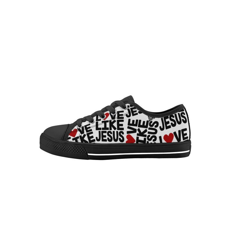 Kid's Low Top Canvas Shoes - Image 13