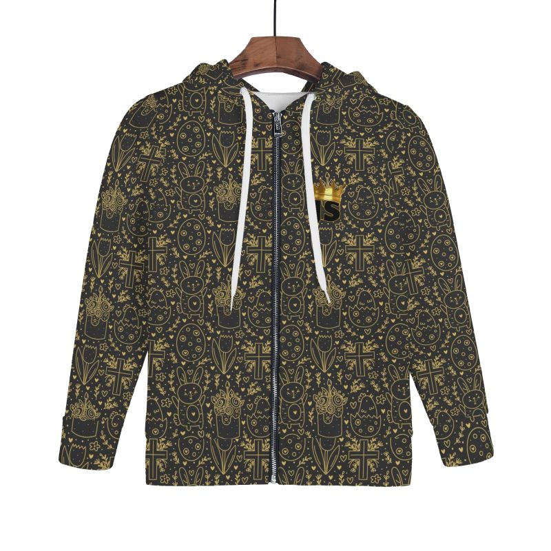 Children ALL Over Print Zip Hoodie