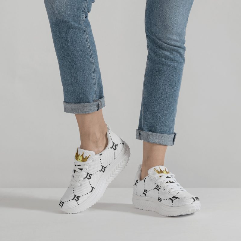 Women's Mesh Heightening Rocking Shoes - Image 10