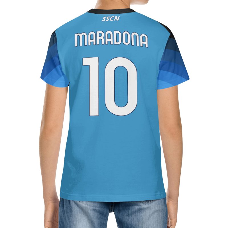 T-shirt Scudetto Napoli stagione 2022/2023 - per Ragazzi e Adulti by JesuStyle - Image 2